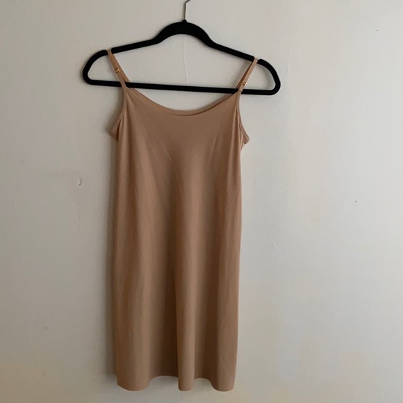 Commando Other - NWOT Commando camisole slip dress beige size Small